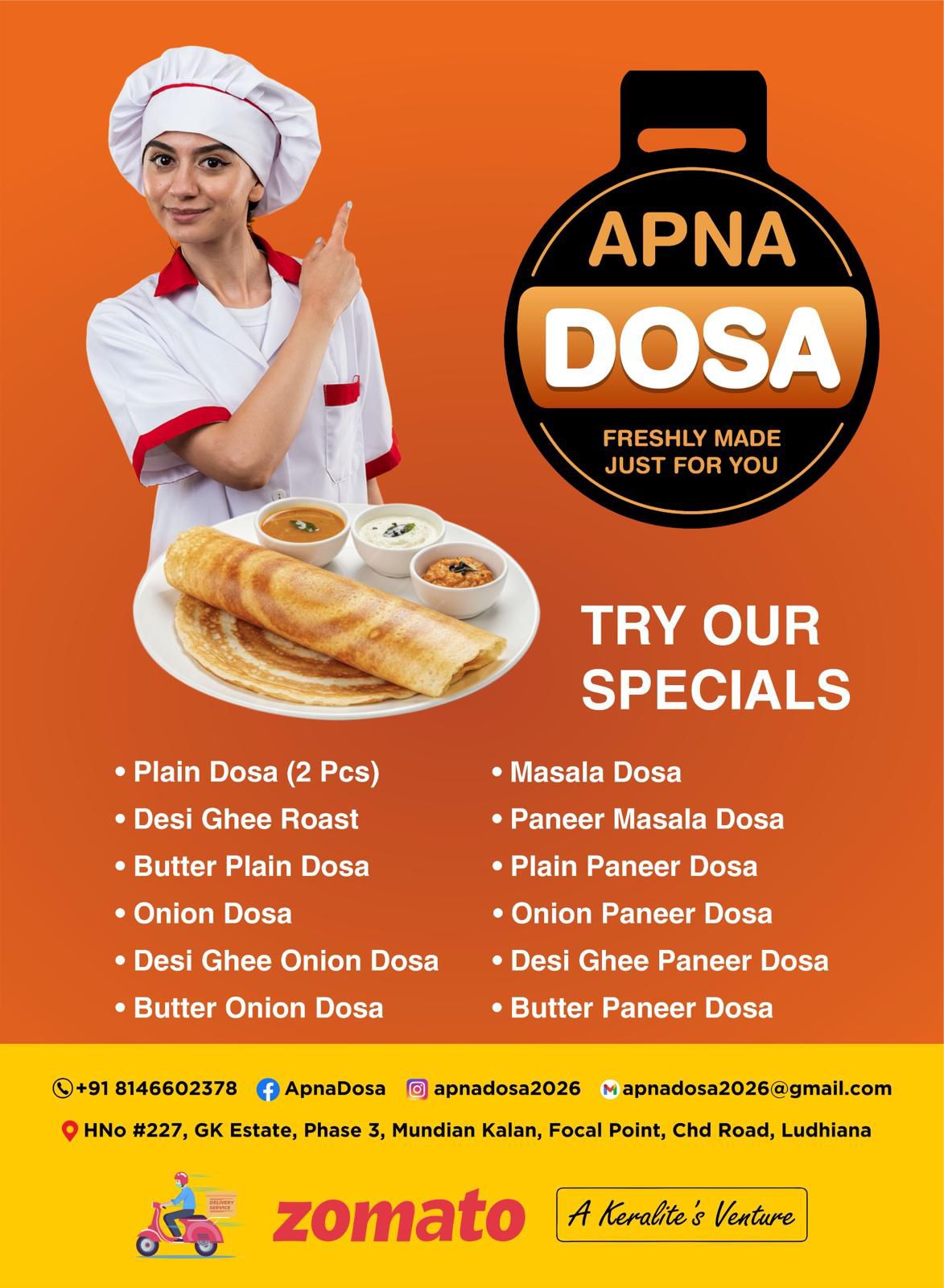 Special Offer Apna Dosa